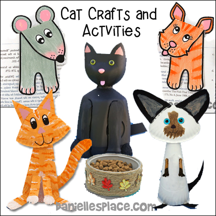 Cat Crafts and Learning Activities for Children
