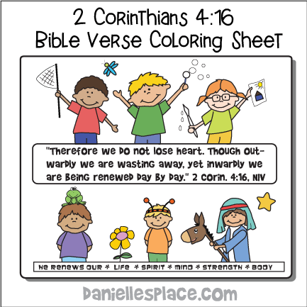 "He Makes All Things New Coloring Sheet" 