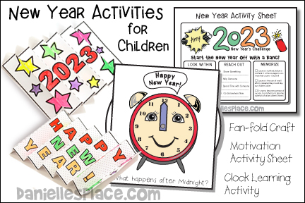 New Year Crafts and Activities for Children