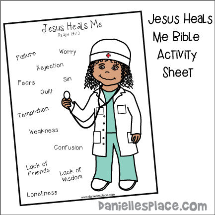 Jesus Heals Me Bible Lesson for Children