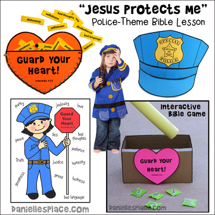 Jesus Protects Me - Police-theme Bible Lesson for Sunday School