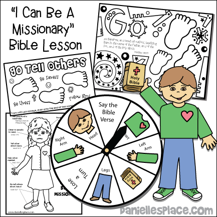 "I Can Be a Missionary" Bible Lesson for Children's Ministry