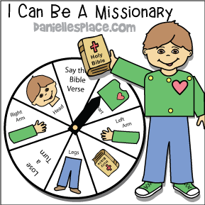 Missionary Bible Lesson and Crafts