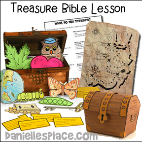 What Do You Treasure Bible Crafts and Activities for Children's Ministry