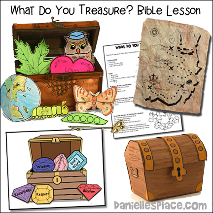 What Do Your Treasure? Bible Lesson for Children's Ministry