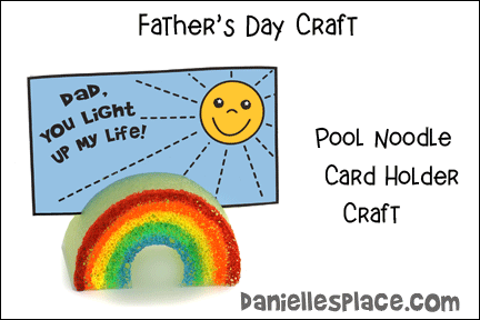 Father's Day Craft - Dad, You light up my Life!