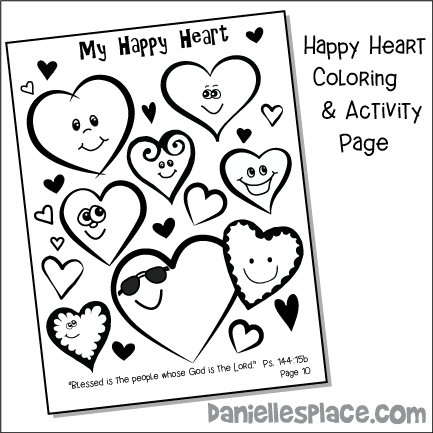 Coloring God Made Me - My Happy Heart Page 10