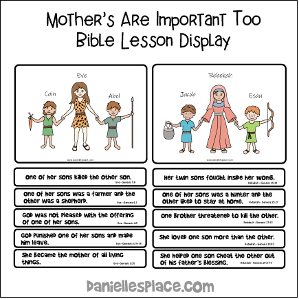 Mothers of the Bible Review Game Mothers of the Bible Review Game