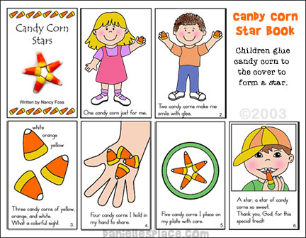 Candy Corn Star Books for Thanksgiving
