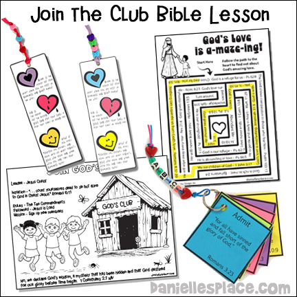 Join the Club Salvation Bible Lesson for Children's Ministry