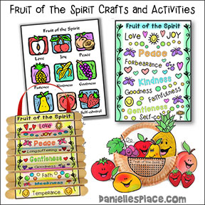Fruit of the Spirit Bible Crafts and Games for Children's Ministry