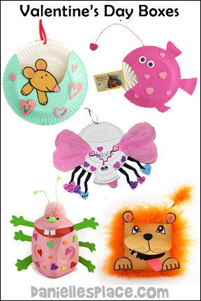 Valentine's Day Box Crafts for Children