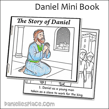 The Story of Daniel Mini Book Craft