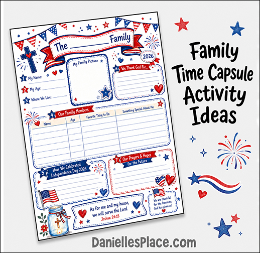 Family Time Capsule Activity for 2026 Independence Day