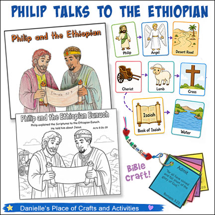 Philip Explains the Scriptures to the Ethiopian Bible Lesson