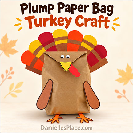 Paper Bag Thanksgiving Turkey Craft