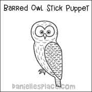 Barred Owl Pattern