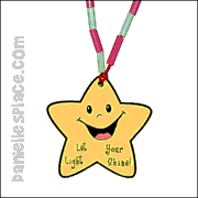 Let Your Light Shine! Star Bible Craft