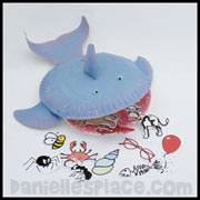 Whale Paper Plate Craft