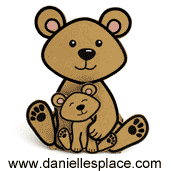 You're Beary Special Bear Craft for Mother's Day www.daniellesplace.com