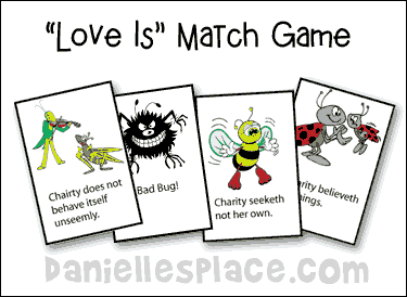 Love Is Match Game www.daniellesplace.com