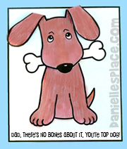Dog Craft for Kids www.daniellesplace.com