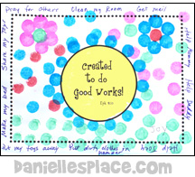 Dot Art - Christian Art Lessons for Homeschool from www.daniellesplace.com