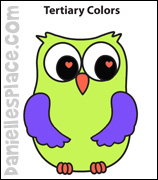 Tertiary Colors www.daniellesplace.com