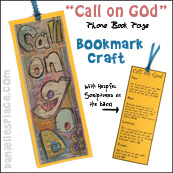Call on God Bookmark Craft
