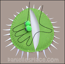 Venus flytrap craft diagram