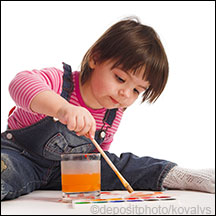 Art and crafts help children develop essential skills for the future. - www.daniellesplace.com