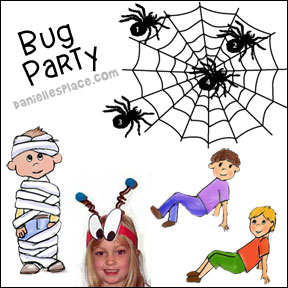 Bug Party Games and Crafts for Kids