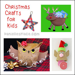 Christmas Crafts for Kids from www.daniellesplace.com