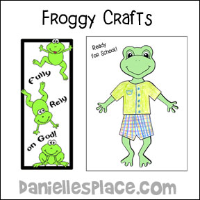 Froggy Goes to School Crafts and Learning Activities