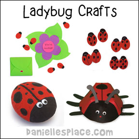 Ladybug Rock Craft - Super easy and cheap craft for children of all ages. Use the ladybug rock as a paper weight or a garden decoration. Go to www.daniellesplace.com  or click on the picture to follow the link.