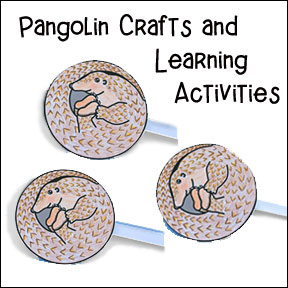 Pangolin Craft www.daniellesplace.com