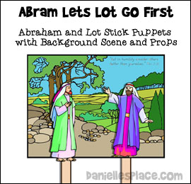 Abraham Lets Lot Go First Bible Lessons