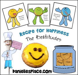 Beatitudes Bible Lesson for Sunday School from www.daniellesplace.com