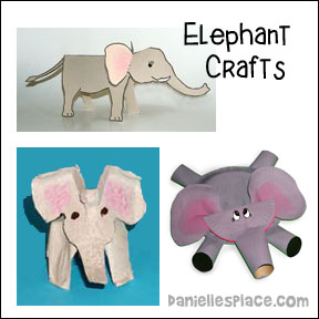 Elephant Crafts for Kids