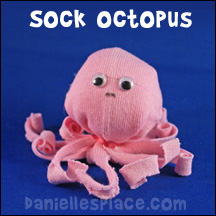 Sock Octopus Craft for Kids