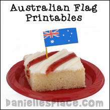 Australian Flag Printables