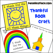 Thanksgiving Craft - Thankful Book Craft