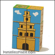 tower of babel blocks www.daniellesplace.com