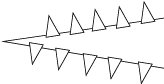 alligator tail diagram