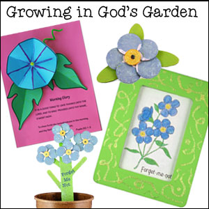 Growing in God's Garden Sunday School Lesson from www.daniellesplace.com