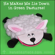 Bible Craft - Paper Plate Sheep Craft for Sunday School from www.daniellesplace.com