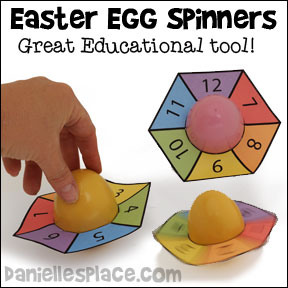Easter Egg Spinners