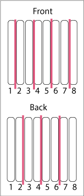 Folding Craft Stick Paper and Craft stick Craft Diagram