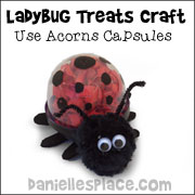 Ladybug Treat Container