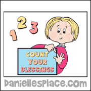 Count Your Blessing Printable Book